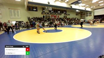 123 lbs Semifinal - Ray Harris Jr, Buchanan vs Isaiah Cortez, Gilroy