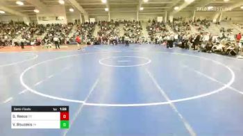 132 lbs Semifinal - Garrett Reece, CO vs Vince Bouzakis, PA