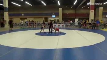 50 lbs Rr Rnd 4 - Khloe Peak, 505 Wrestling Club vs Sharon Dickson, Brazoria County Wrestling