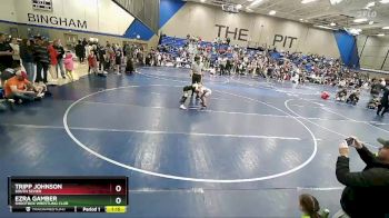 69 lbs Quarterfinal - Ezra Gamber, Shootbox Wrestling Club vs Tripp Johnson, South Sevier