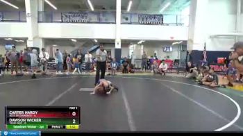 52 lbs Round 7 (8 Team) - Carter Hardy, Aces Of Diamonds vs Dawson Wicker, Team Ohio