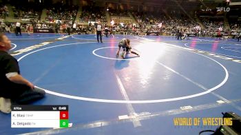 67 lbs Round Of 16 - Kodiak Blasi, Triumph Wrestling Club vs Aaron Delgado, Tuttle Wrestling