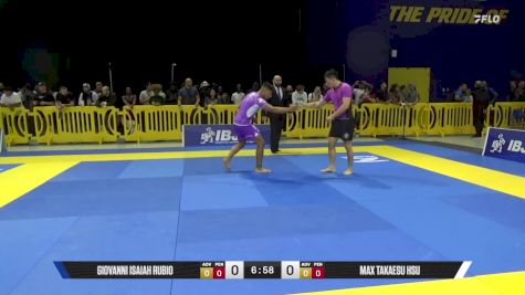 Max Takaesu Hsu vs Giovanni Isaiah Rubio 2025 Pan IBJJF Jiu-Jitsu No-Gi Championship