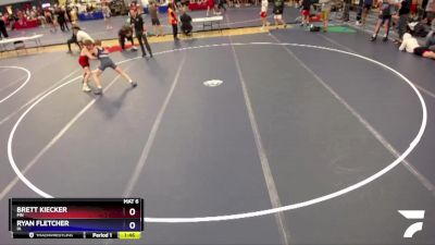 113 lbs Cons. Round 1 - Brett Kiecker, MN vs Ryan Fletcher, IA