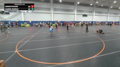 138 lbs Cons. Round 5 - Camden Murray, Unattached vs Landen Bogard, AWA