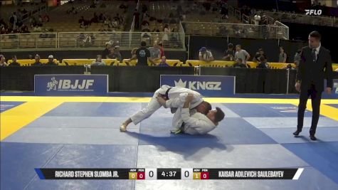 Kaisar Adilevich Saulebayev vs Richard Stephen Slomba Jr. 2025 Pan Jiu Jitsu IBJJF Championship