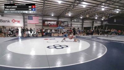 70 kg Cons. Sub-rd Of 64 - Sean Larkin, Michigan Wrestling Club vs Josh Howey, Lake Erie Regional Training Center