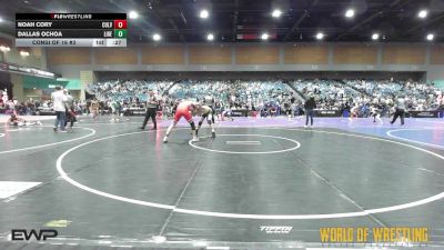 145 lbs Consi Of 16 #2 - Noah Cory, Culver Mat Club vs Dallas Ochoa, Liberty Falcon Wrestling