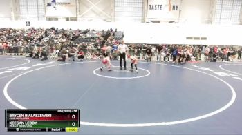 58 lbs Champ. Round 1 - Keegan Leddy, Mexico Wrestling vs Brycen Bialaszewski, Club Not Listed