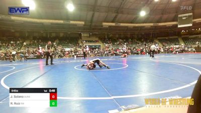 64 lbs Consi Of 16 #2 - Julian Solano, Duran Elite vs Rocky Ruiz, RedWave Wrestling