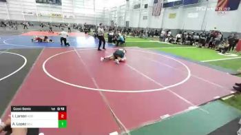 160 lbs Consolation - Isaac Larson, Horizon vs Aaron Lopez, Silverback WC