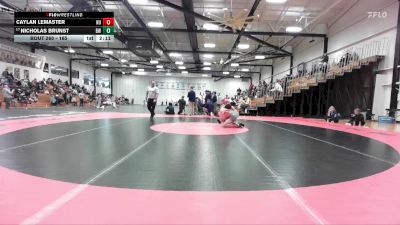 165 lbs Cons. Round 4 - Nicholas Brunst, Baldwin Wallace vs Caylan LeMaster, Heidelberg