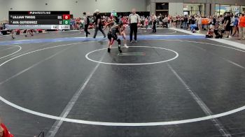 97 lbs Quarterfinal - Ava Gutierrez, Lawrence Elite vs Lillian Twigg, Bulldog