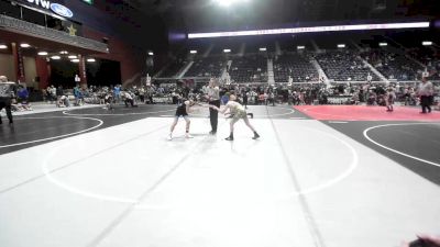 81 lbs Rr Rnd 3 - Niko Shervin, JH Wrestling Club vs Gage Hilton, Windy City WC