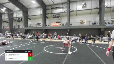 106 lbs Consi Of 4 - Jose Esperidion, Ono Kine vs Emmett Decker, Outlaw WC