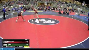 134 lbs Finals (8 Team) - Jose Terrazas, Redmond vs Sully Hill, Dallas