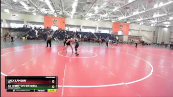 165 lbs Semifinal - Jack Lamson, RIT vs Cj Christopher Shea, Wesleyan (CT)