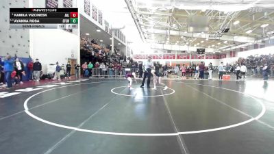 126 lbs Semifinal - Kamila Vizcinesk, Arlington vs Ayanna Rosa, Springfield Central (W)