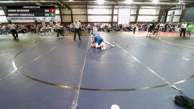 Round Of 16 - James Goodger, Penndel vs Timothy Chinchilla, Springfield