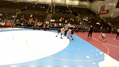 218 lbs 1st Place Match - Boston Kojima, Maple Mountain High School vs Wade Hopkin, Riverton High School