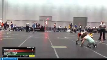 125 lbs Quarterfinal - Luqman Masud, Joliet Junior College vs Hunter Bennett, Doane University