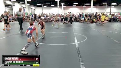 60 lbs Round 2 (6 Team) - Hunter Schneider, OMP vs Jaxon Shifler, Warhawks Wrestling