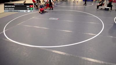 10U - 77 lbs Cons. Round 4 - Meldor Moe, Minnesota vs Jack Rohan, Perham Wrestling Club