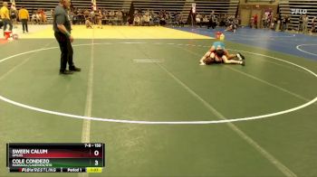 150 lbs Cons. Round 3 - Sween Calum, GMLOS vs Cole Condezo, Marshall/Lakeview/RTR