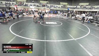 120 lbs Semis & 1st Wrestleback (8 Team) - AJ Noyes, Oak Park & River Forest vs Kevin Kasperowski, Xavier