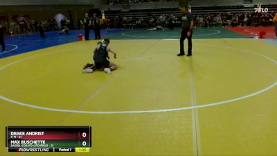 125 lbs Cons. Round 1 - Drake Andrist, K-M vs Max Buschette, Dassel-Cokato-Litchfield