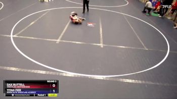 67 lbs Round 2 - Dax Buttell, Wrestling Brotherhood vs Titan Fier, Berge Elite Wrestling Academy