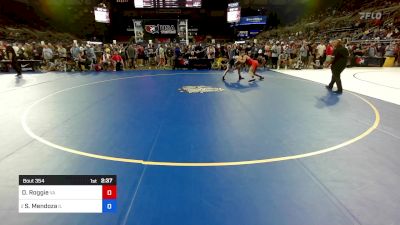 132 lbs Rnd Of 128 - Drew Roggie, VA vs Seth Mendoza, IL