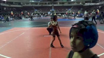 43 lbs 3rd Place - Koda Masayesva, NMPAL vs Mason Campos, Dumas Youth Wrestling Club, Inc.