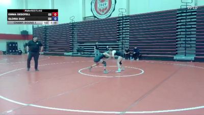 117 lbs Champ. Round 1 - Alyson Ortiz, Umpqua Community College vs Isabella Coronado, Eastern Oregon University