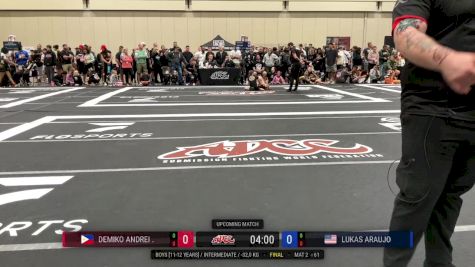 DeMiko Andrei vs Lukas Araujo 2025 ADCC Orlando Open/Youth Trials