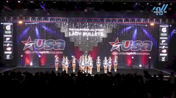 The California All Stars - San Marcos - Lady Bullets [2024 L6 Senior - Small Day 1] 2024 USA All Star Super Nationals