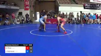 182 lbs Placement Matches (16 Team) - Bradlee Shaw, NAWA vs Junior Bojorquez, KCWA