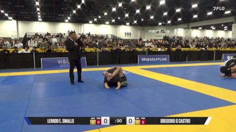 Gregorio G Castro vs Lerrod E. Smalls 2025 World IBJJF Jiu-Jitsu No-Gi Championship