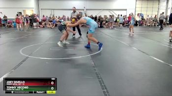 165 lbs Round 2 (8 Team) - Tommy Vecchio, Prime WC Gold vs Joey DiVello, Front Royal WC