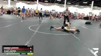 80 lbs Round 3 (8 Team) - Ryder Ascherl, Team Revolution vs Andrew Uszenski, 84 Athletes