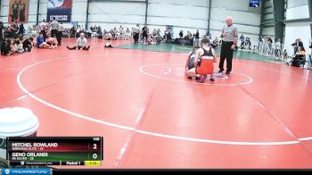140 lbs Rd# 1 9:00am Friday - Geno Orlandi, PA Silver vs Mitchel Rowland, Nebraska Elite