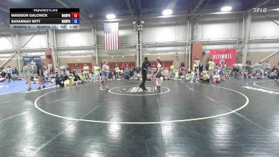 57 kg Rr Rnd 3 - Madison Galchick, Misfits Kit Kats - GHSE vs Savannah Witt, Misfits Kisses - GHSE