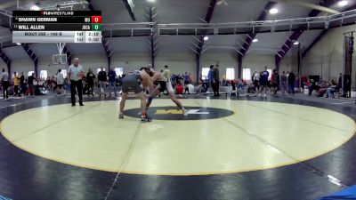149 B Cons. Round 3 - Will Allen, John Carroll vs Shawn German, Mount Union