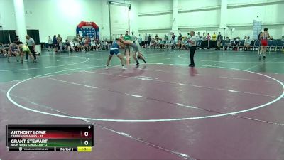 215 lbs Round 1 (10 Team) - Anthony Lowe, Camden Greasers vs Grant Stewart, Avon Wrestling Club