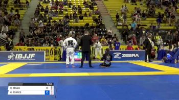 RONALDO SOUZA JR vs RAFAEL TORRES 2018 World IBJJF Jiu-Jitsu Championship