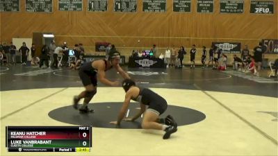 149 lbs Cons. Round 4 - Keanu Hatcher, Palomar College vs Luke VanBrabant, Cuesta College