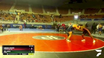 D1-215 lbs Quarterfinal - Aidan Odom, Corona Del Sol vs Bo Hall, Perry