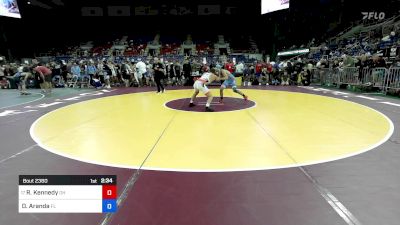 132 lbs Rnd Of 32 - Ryan Kennedy, OH vs Daniel Aranda, FL