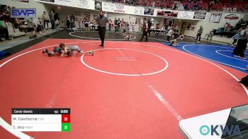 46 lbs Consolation - Michael Cawthorne, Tiger Trained Wrestling vs Carsen Lacy, Miami