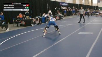 138 lbs Semis & 1st Wrestleback (8 Team) - Sean Stanton, Lincoln East vs Jacob Weiler, Kearney